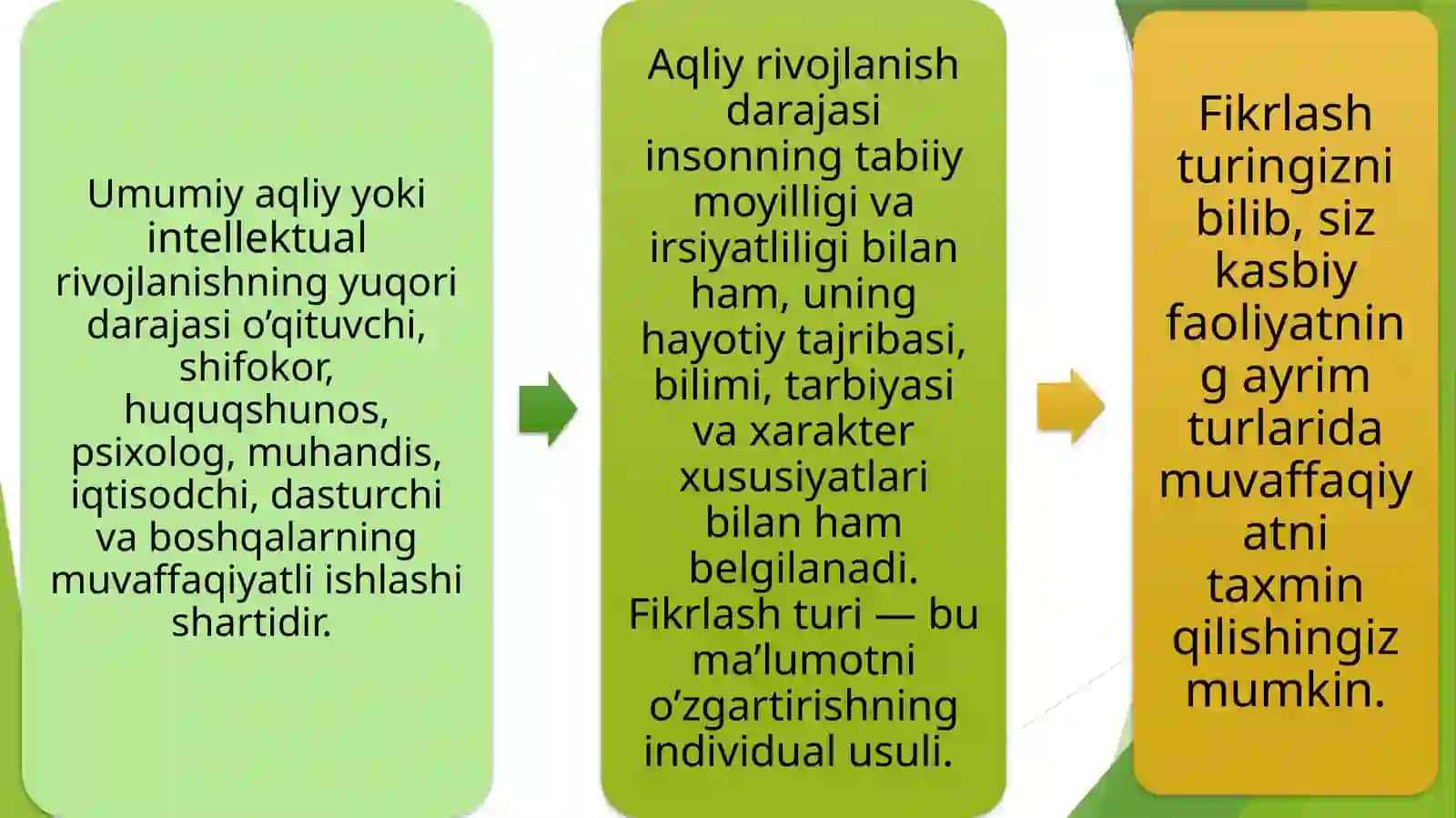 12-mavzu: Kasbiy kompetentlikni shakllantirishda psixilogik sifatlarning roli 4