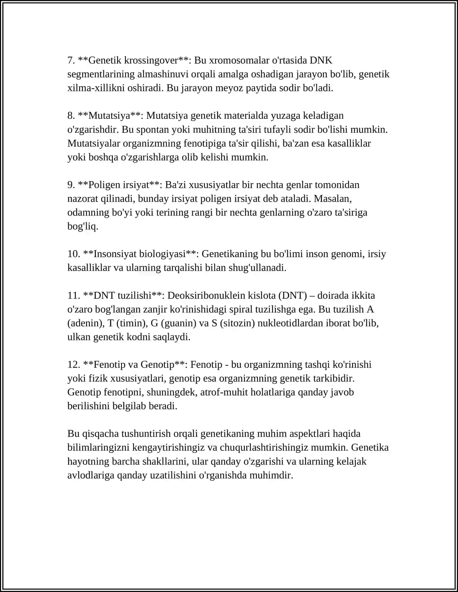 ANTROPOGENETIKA USULLARI VA POPULYATSION-STATISTIK USUL 4