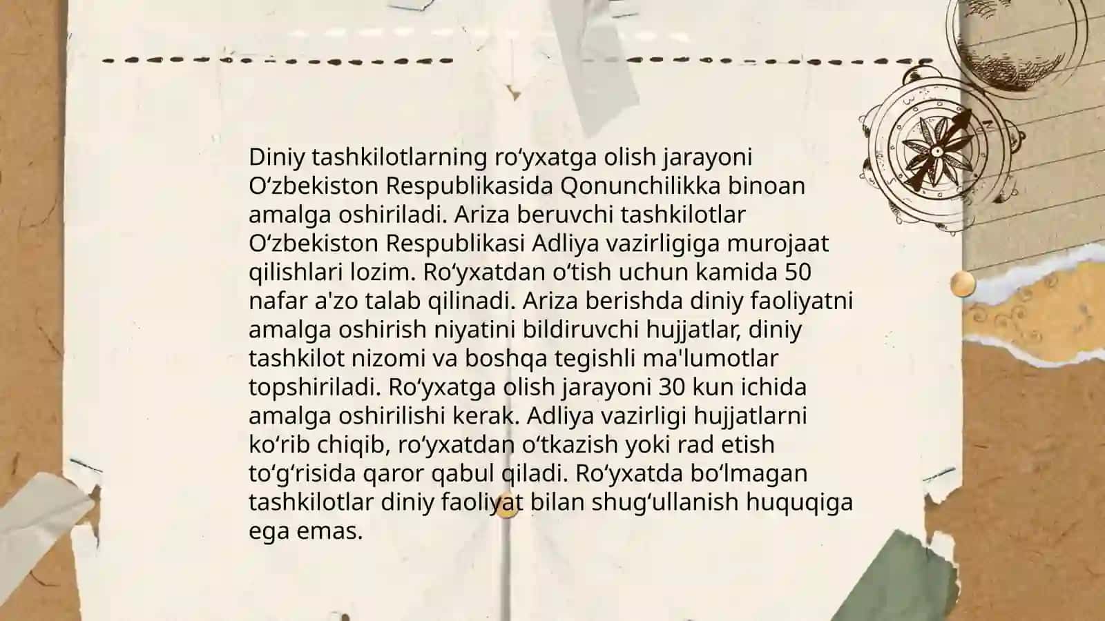 Oʻzbekistonda faoliyat yuritayotgan diniy tashkilotlar 4