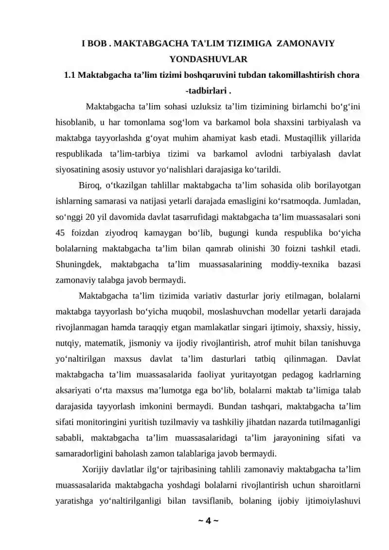 Maktabgacha Ta'lim Tizimi 4