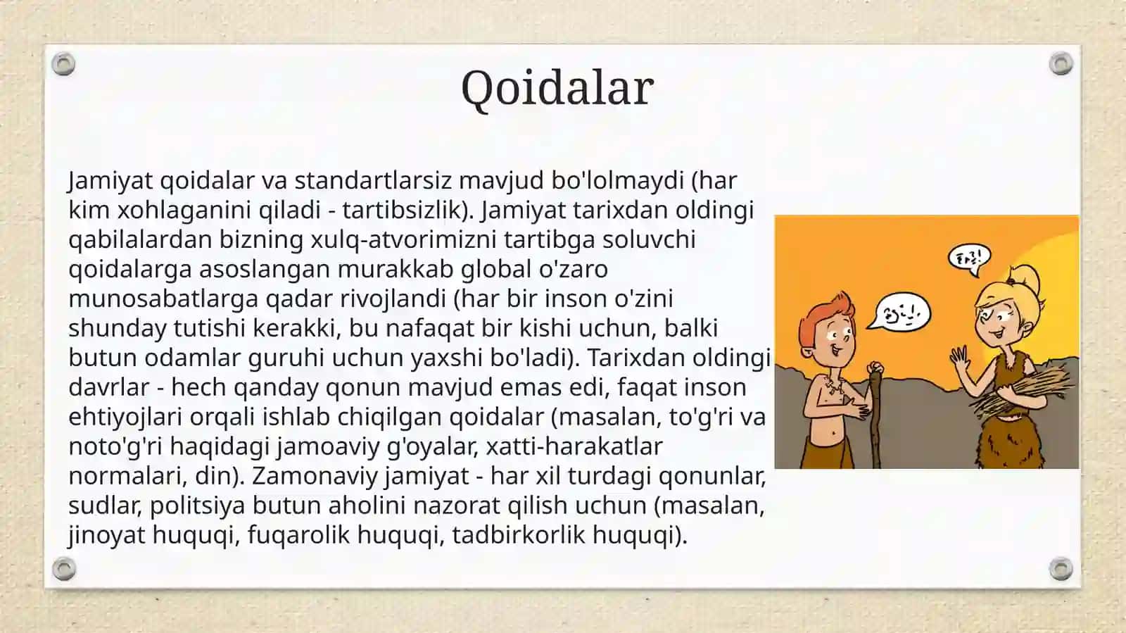 Axloqiy mulohazalar 4