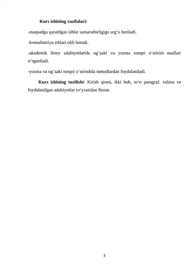 AKADEMIK LITSEY ADABIYOT DARSLARIDA OG‘ZAKI VA YOZMA NUTQNI O‘STIRISH USULLARI 4