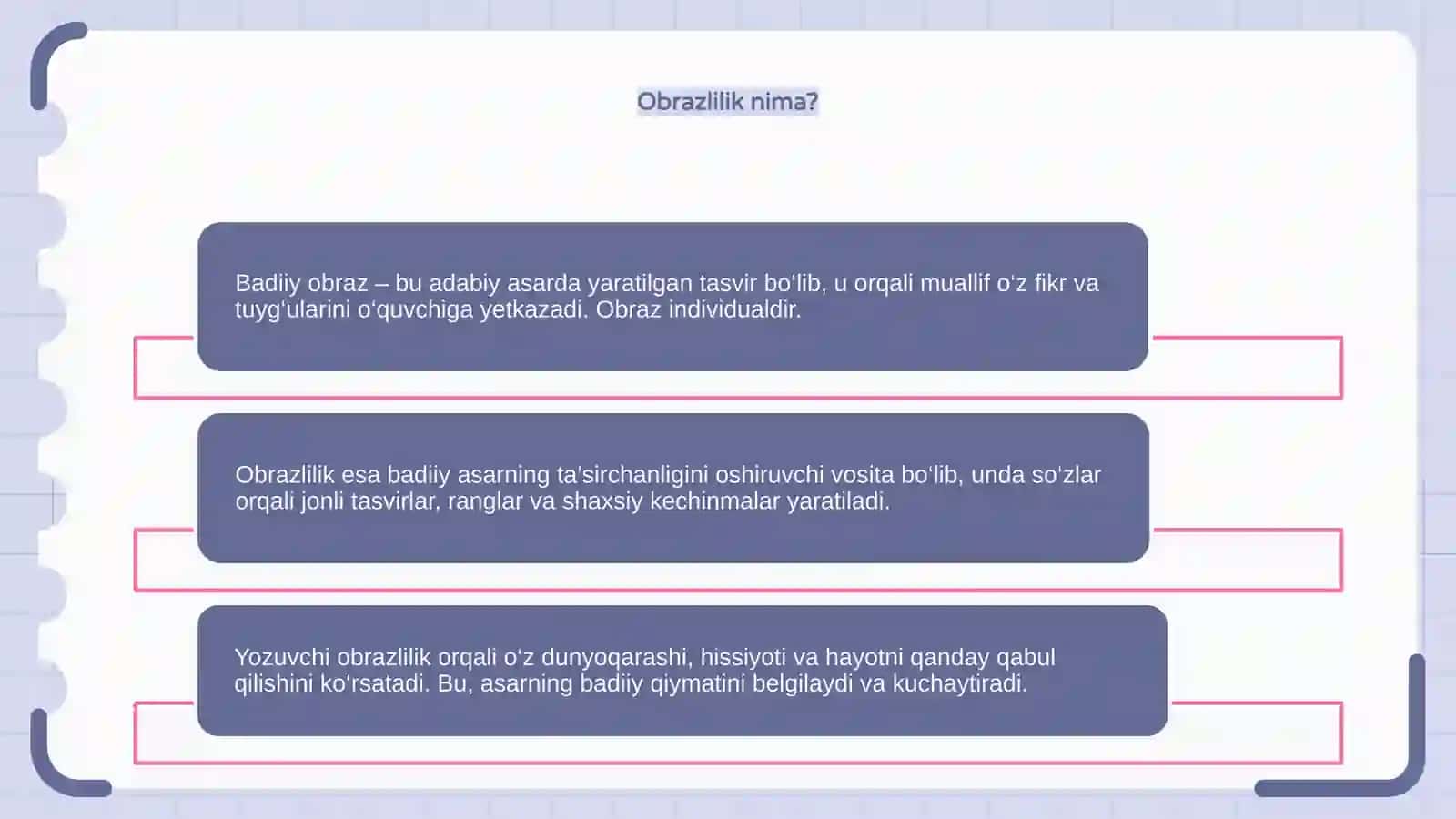 Badiiy obraz va obrazlilik 4