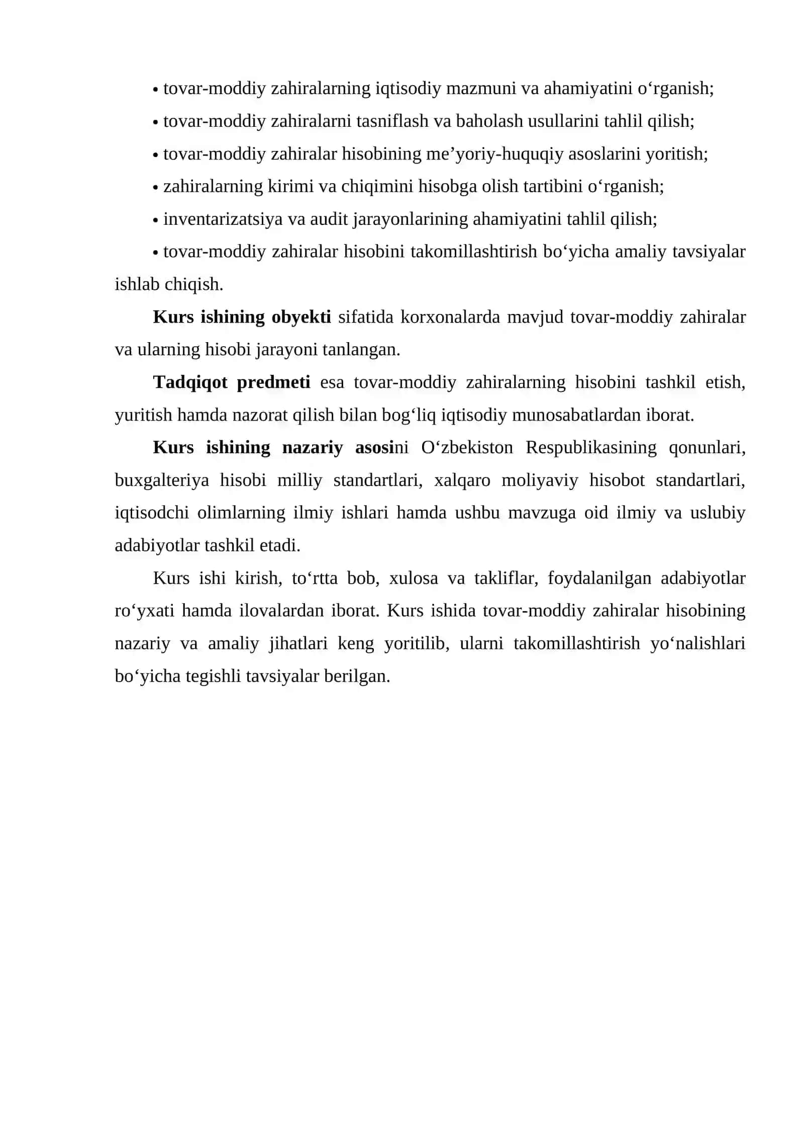 Tovar-moddiy zahiralar hisobi 4