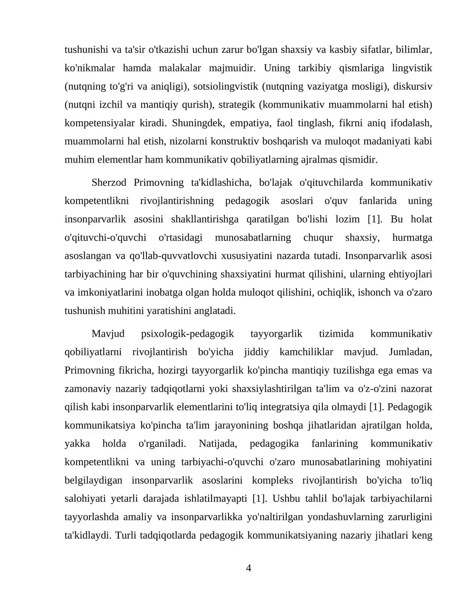 Bo'lajak tarbiyachilarda kommunikativ qobiliyatlarni rivojlantirishning amaliy asoslari 4