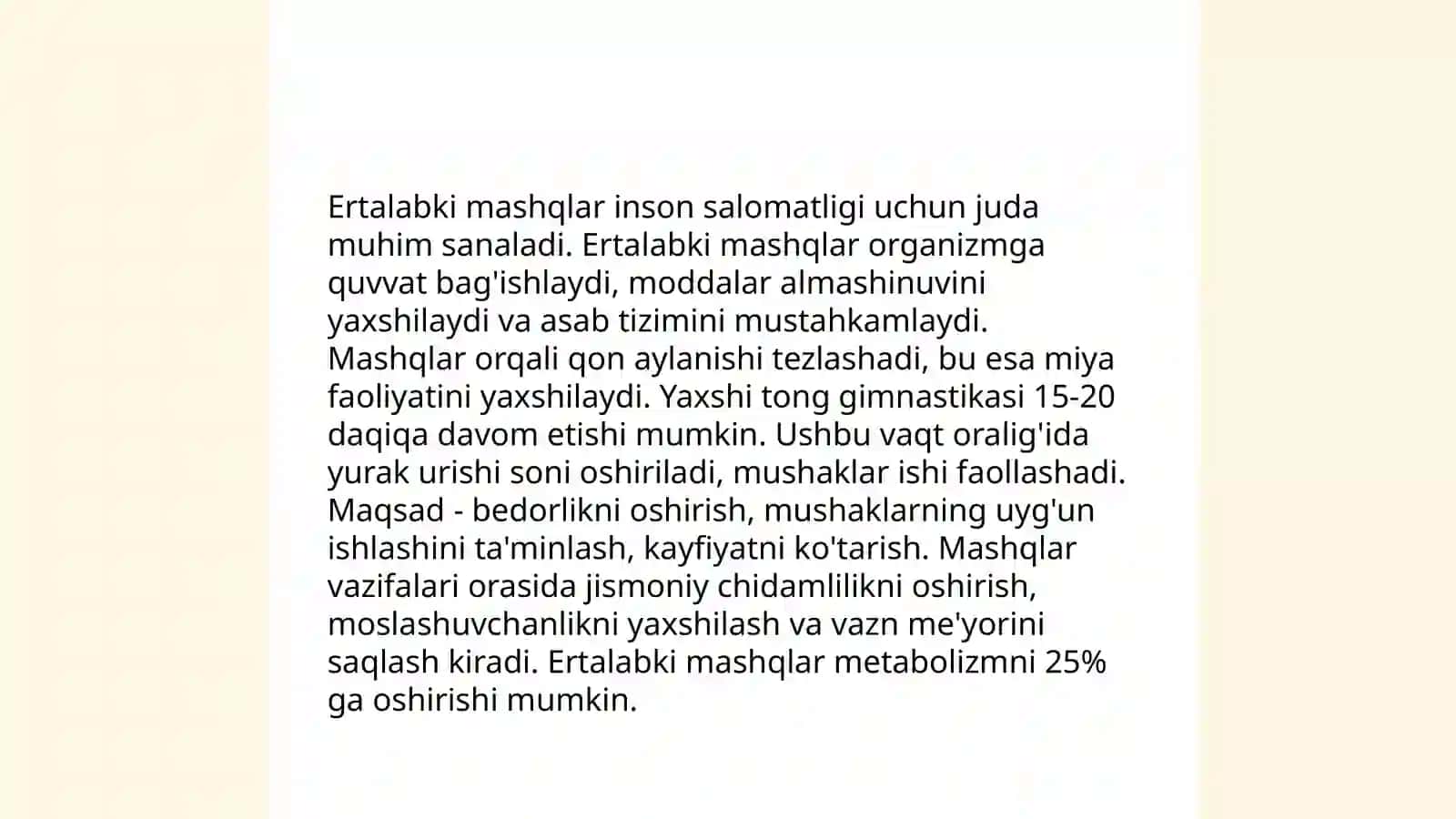 Maktabgacha ta'lim tashkilotlarida ertalabki sog'lomlashtiruvchi mashqlar 4
