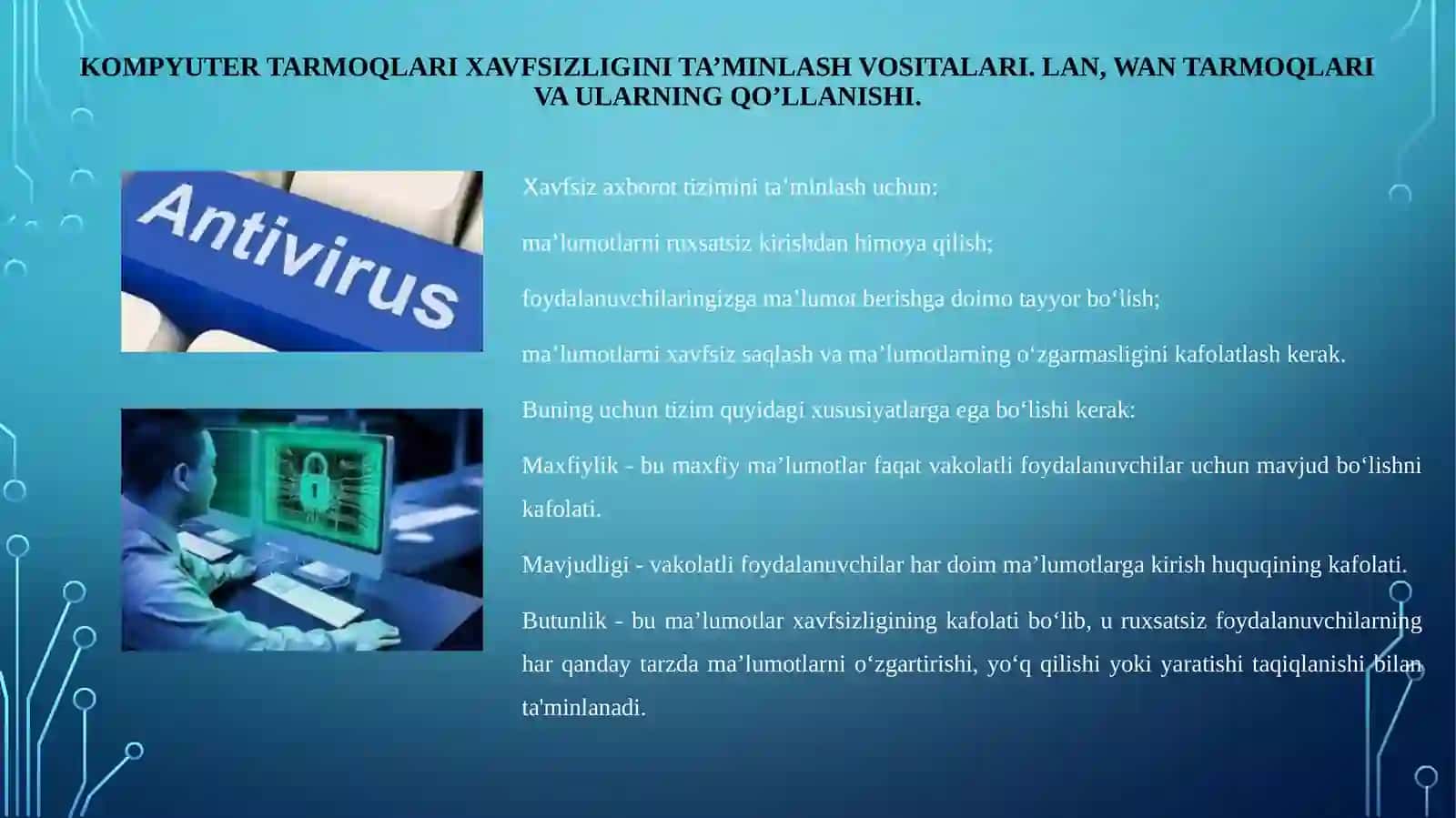 Kompyuter viruslarining zararli ta'siri 4