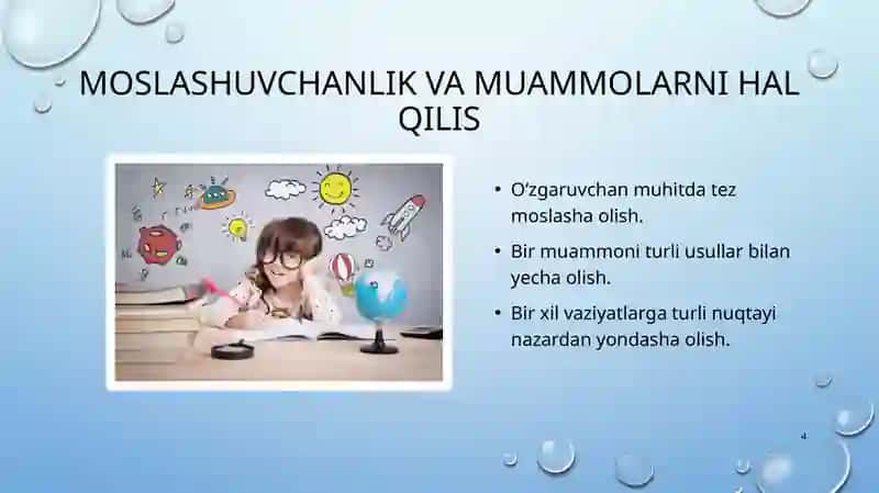 Kreativ ta’lim olganlikni tashxis etishning mohiyati 4