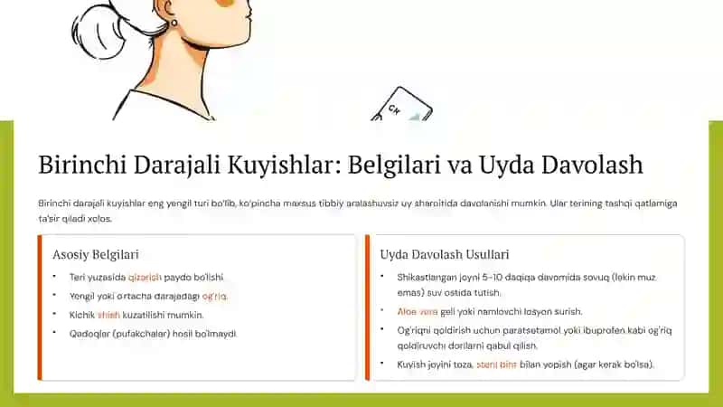Kuyish Kasalligi: Sabablari, Beligilari va Davolash Usullari 4