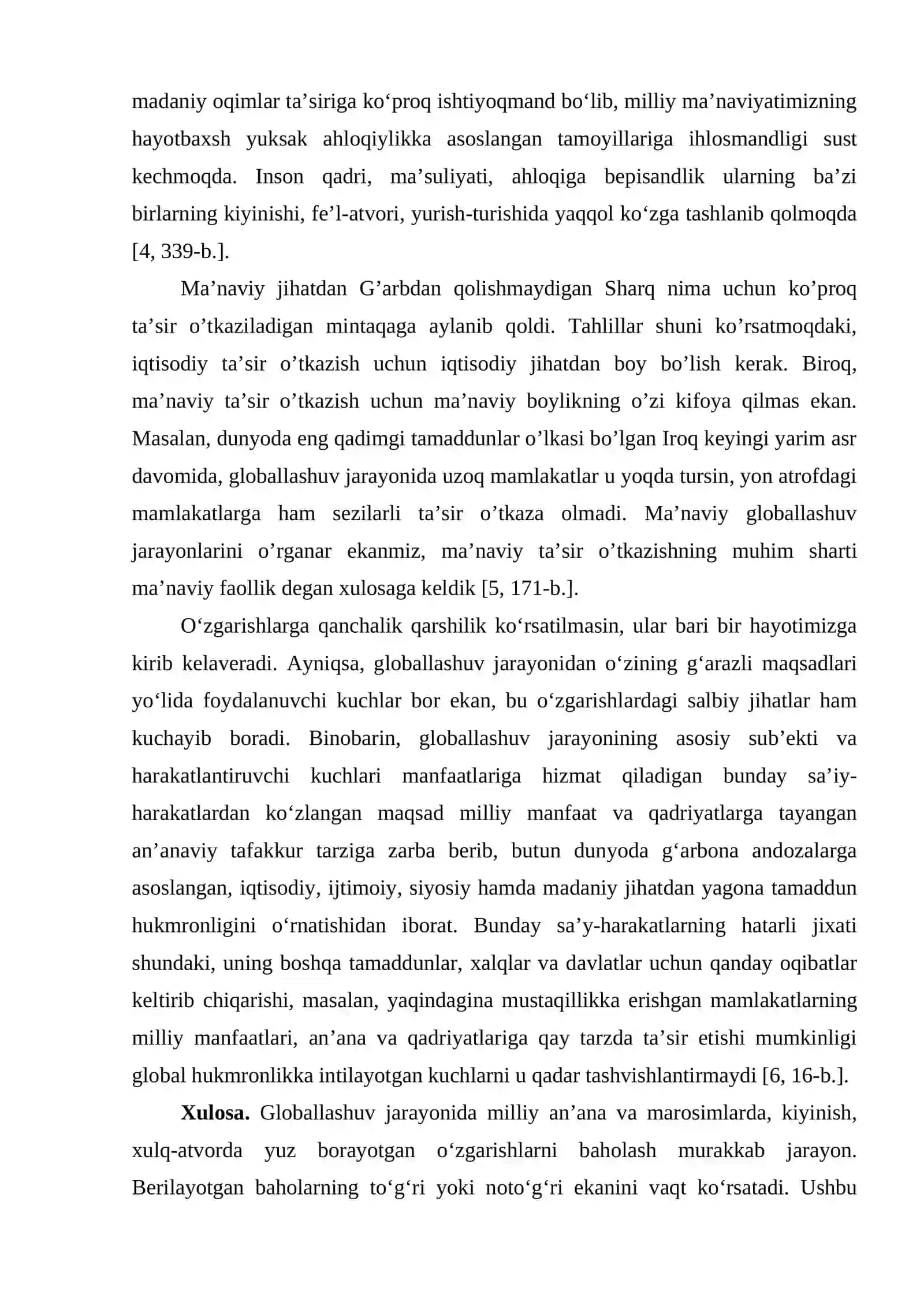 XXI ASR YOSHLARI VA ULARNING HAR QANDAY YOT G‘OYALARGA QARSHI KURASHA OLISH MAS’ULIYATINI OSHIRISH 4