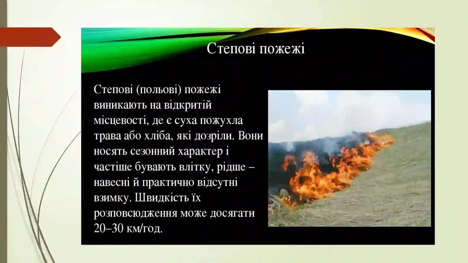 Вплив пожеж на стан навколишнього середовища 4