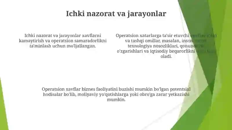 Baholash faoliyati risklari va undagi ta’sir etuvchi omillar 4