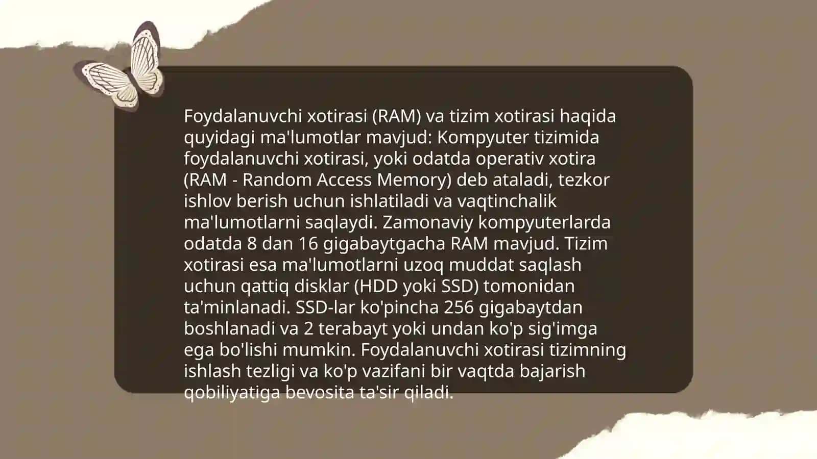 Xotira taqsimoti, segmentatsiya va paging usullari 4