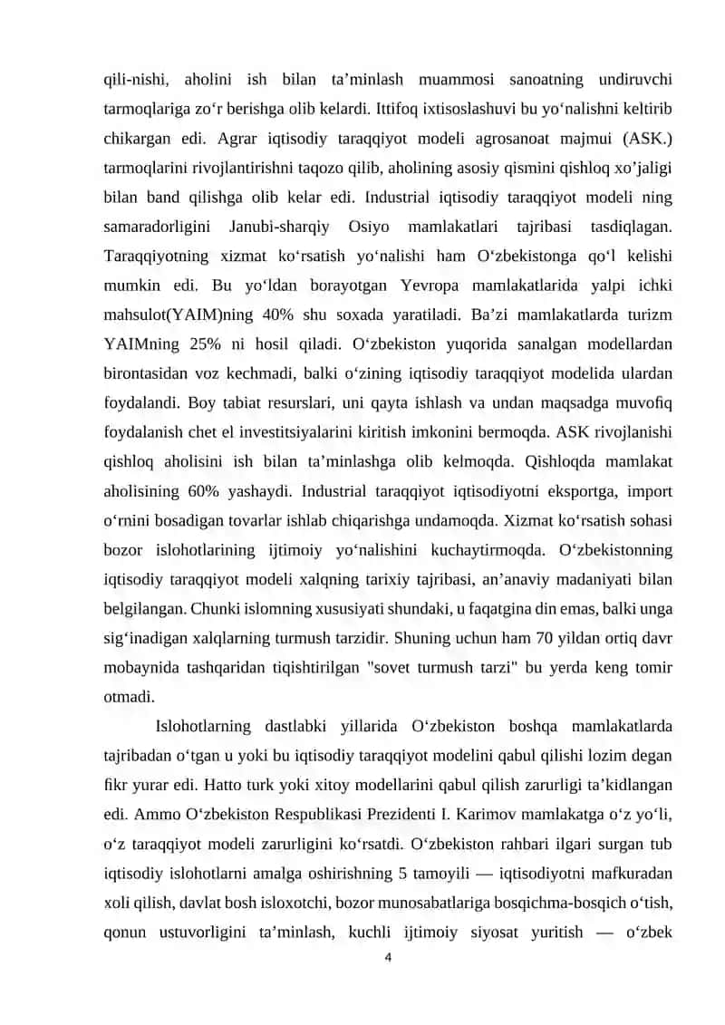 DAVLATLAR IQTISODIY RIVOJLANISHI 4