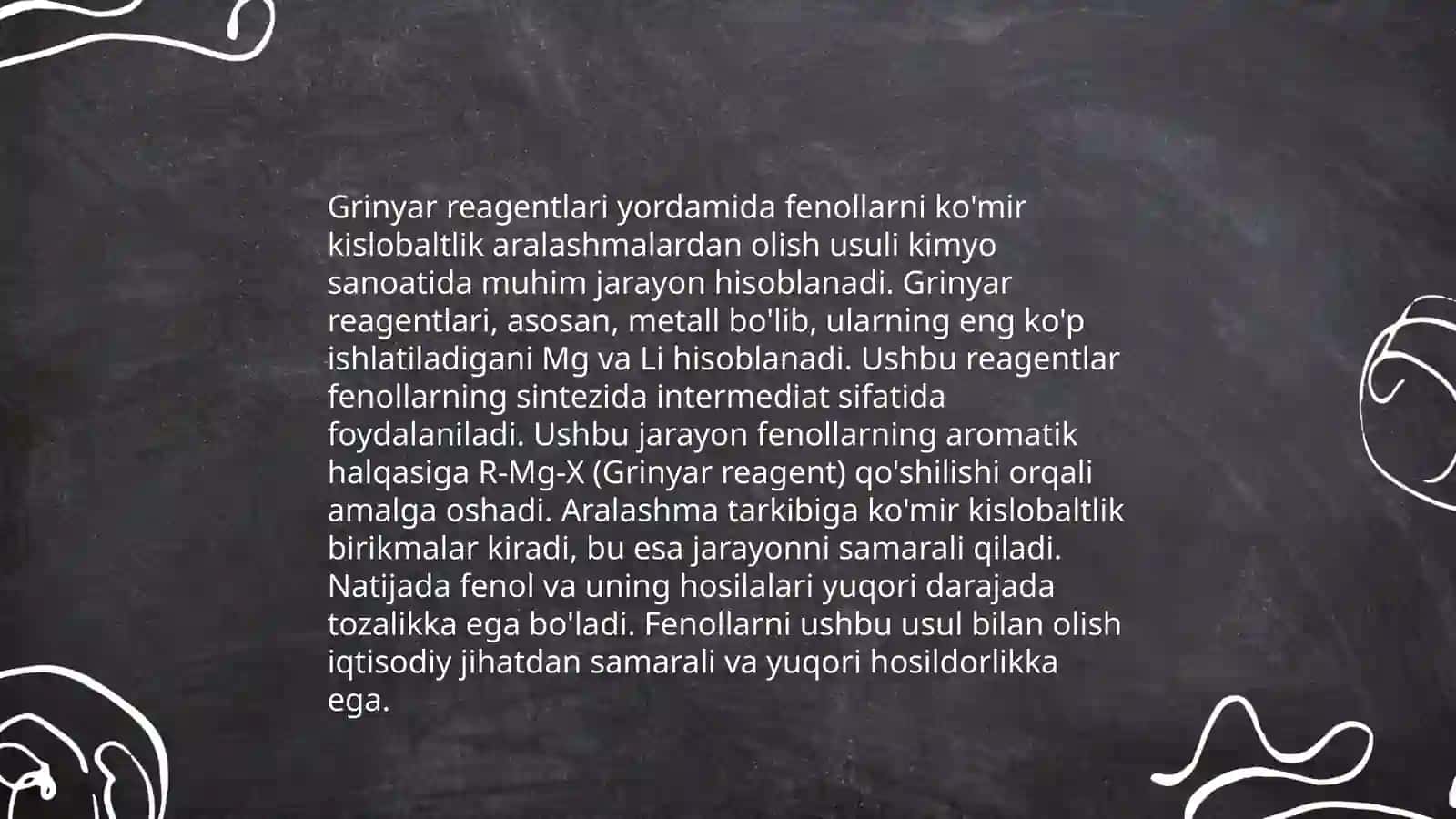 Bir va ikki atomli fenollarning olinish usullari. Pikrin kislota 4