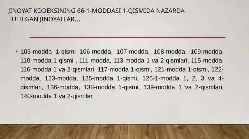 Yarashganligi munosabati bilan javobgarlikdan ozod qilish 4