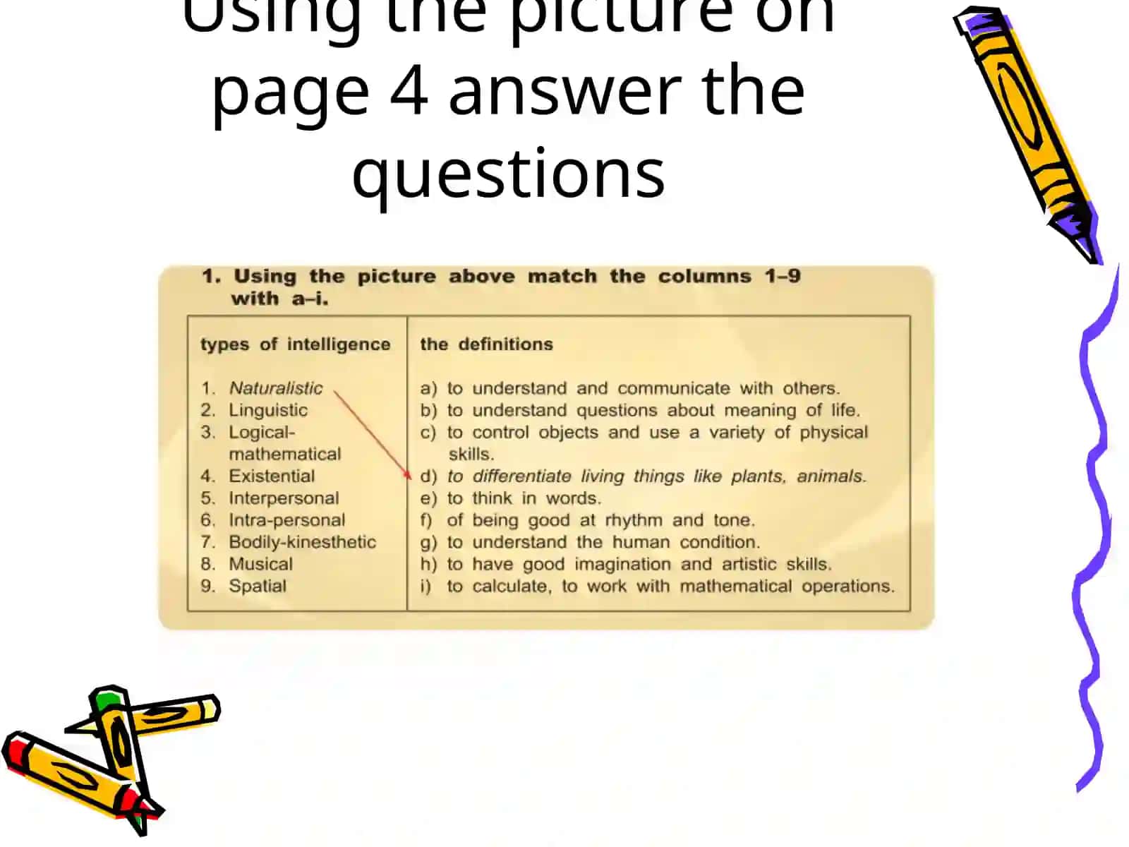 English for the 1styear students 4