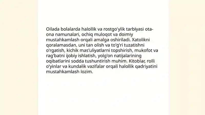 Oilada axloqiy tarbiya 4