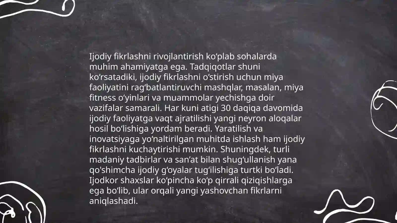 Tarbiya fanini o‘qitishga psixoterapevtik, ijodiy tadqiqiy va faoliyat 4