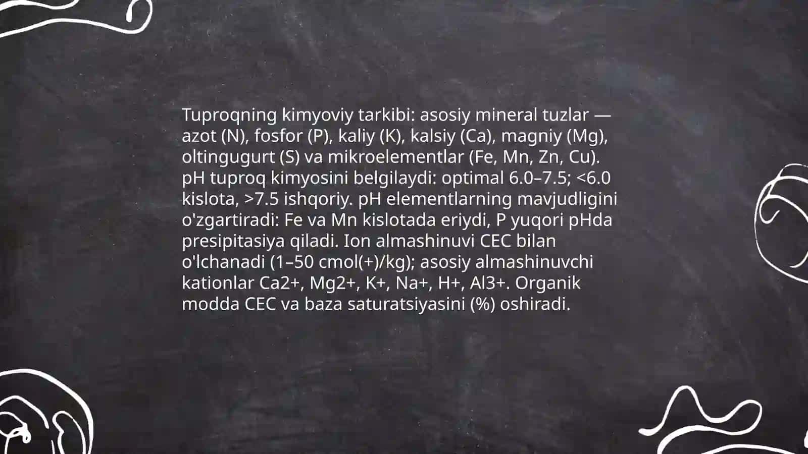 Tuproqning fizik tarkibi: tekstura va struktura 4
