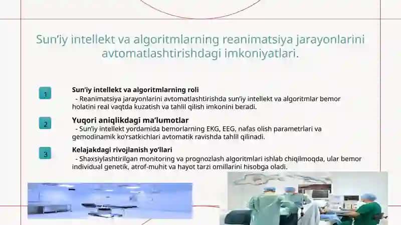 REANIMATSIYA JARAYONLARINI MONITORING QILUVCHI ALGORITMLAR 4