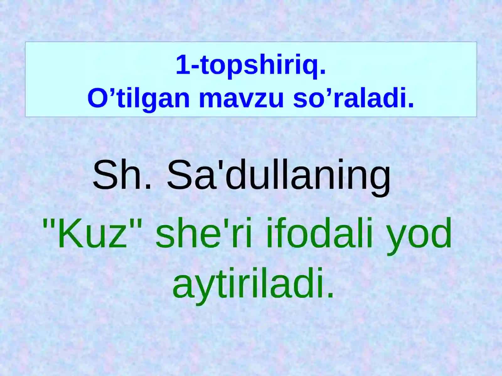O'zaro hurmat va ahillik 4