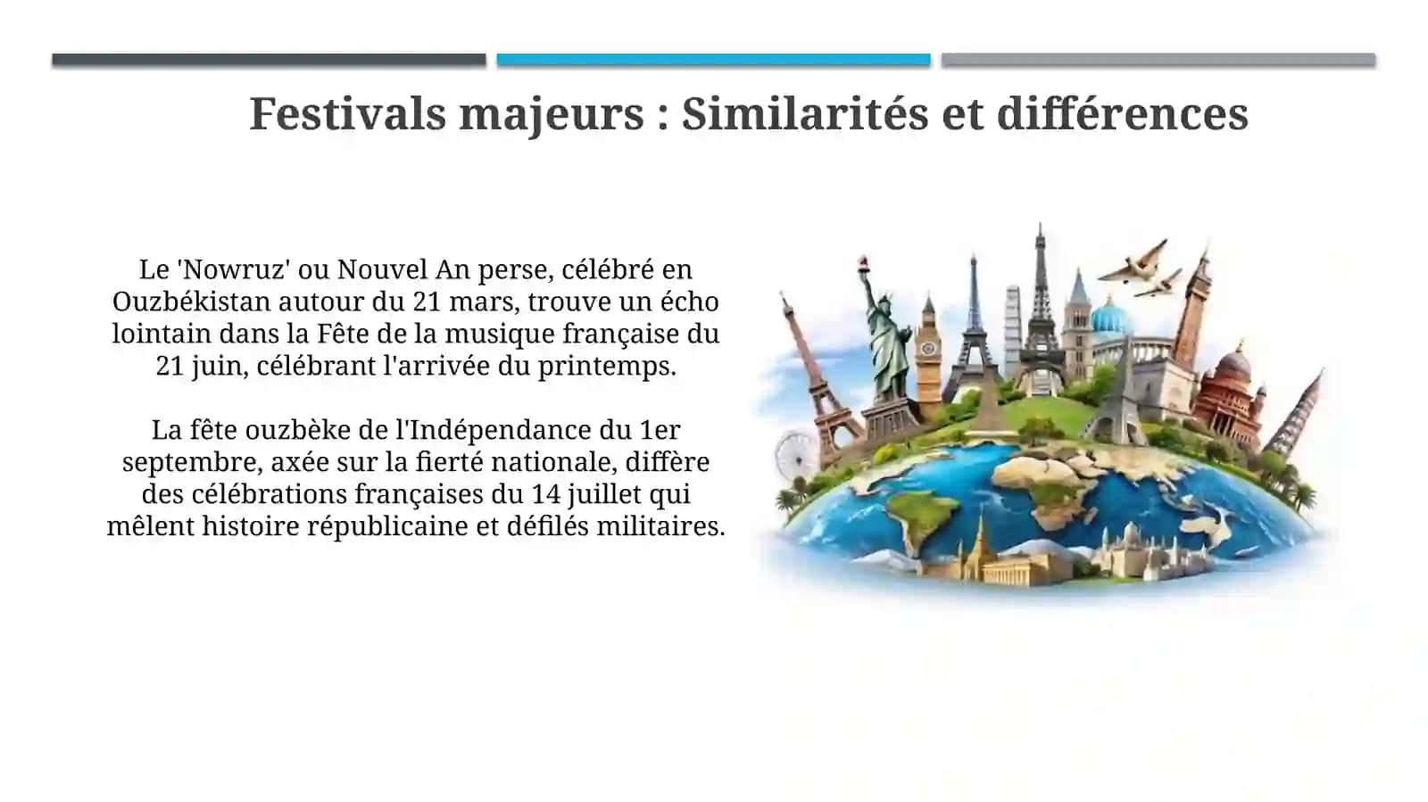 La comparaison des fêtes ouzbèkes et françaises 4