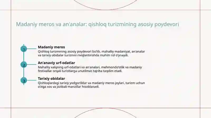 Mintaqalarda qishloq turizmini rivojlantirish resurslari 4
