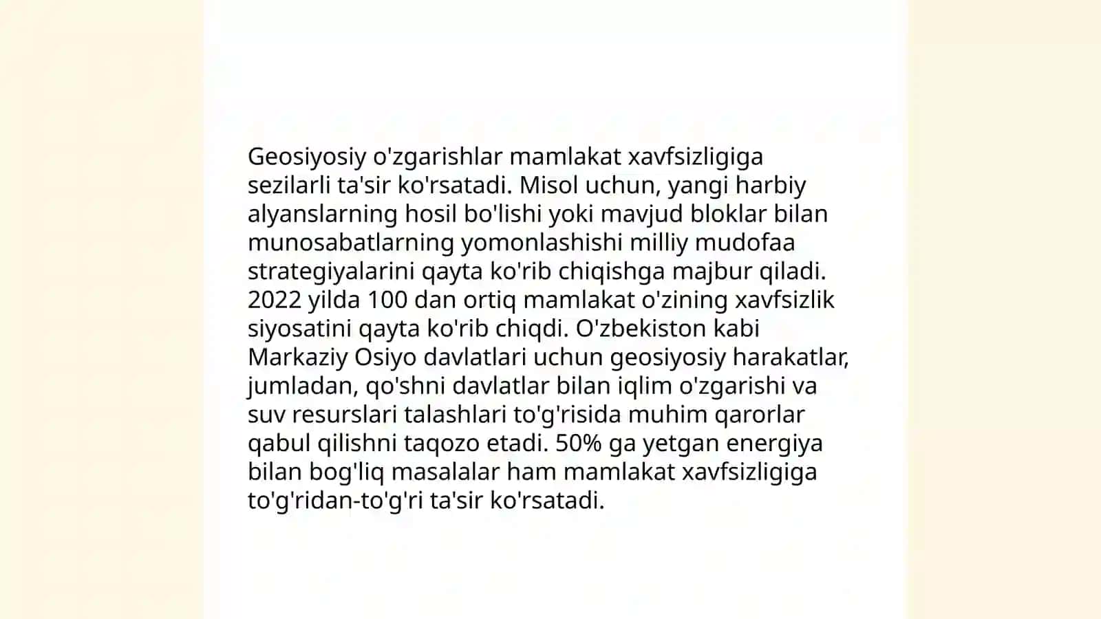 Tashqi tajovuzkor omillar ta'siri bilan bog'liq kritik holatlar 4