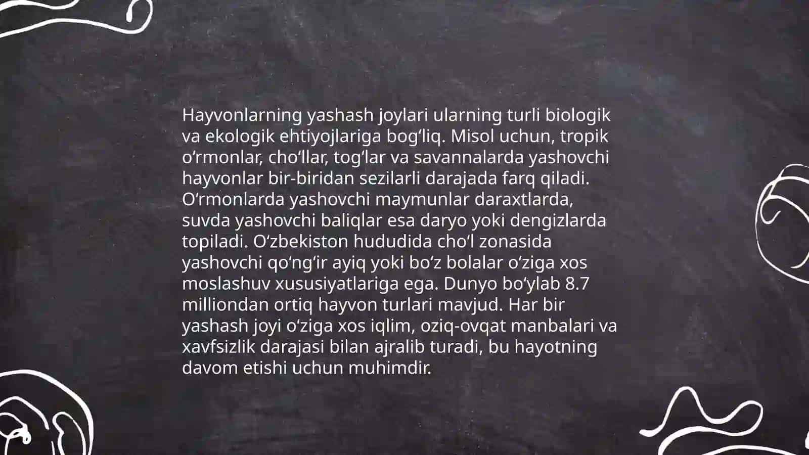 Tabiat bilan tanishtirish dasturi mazmuni 4