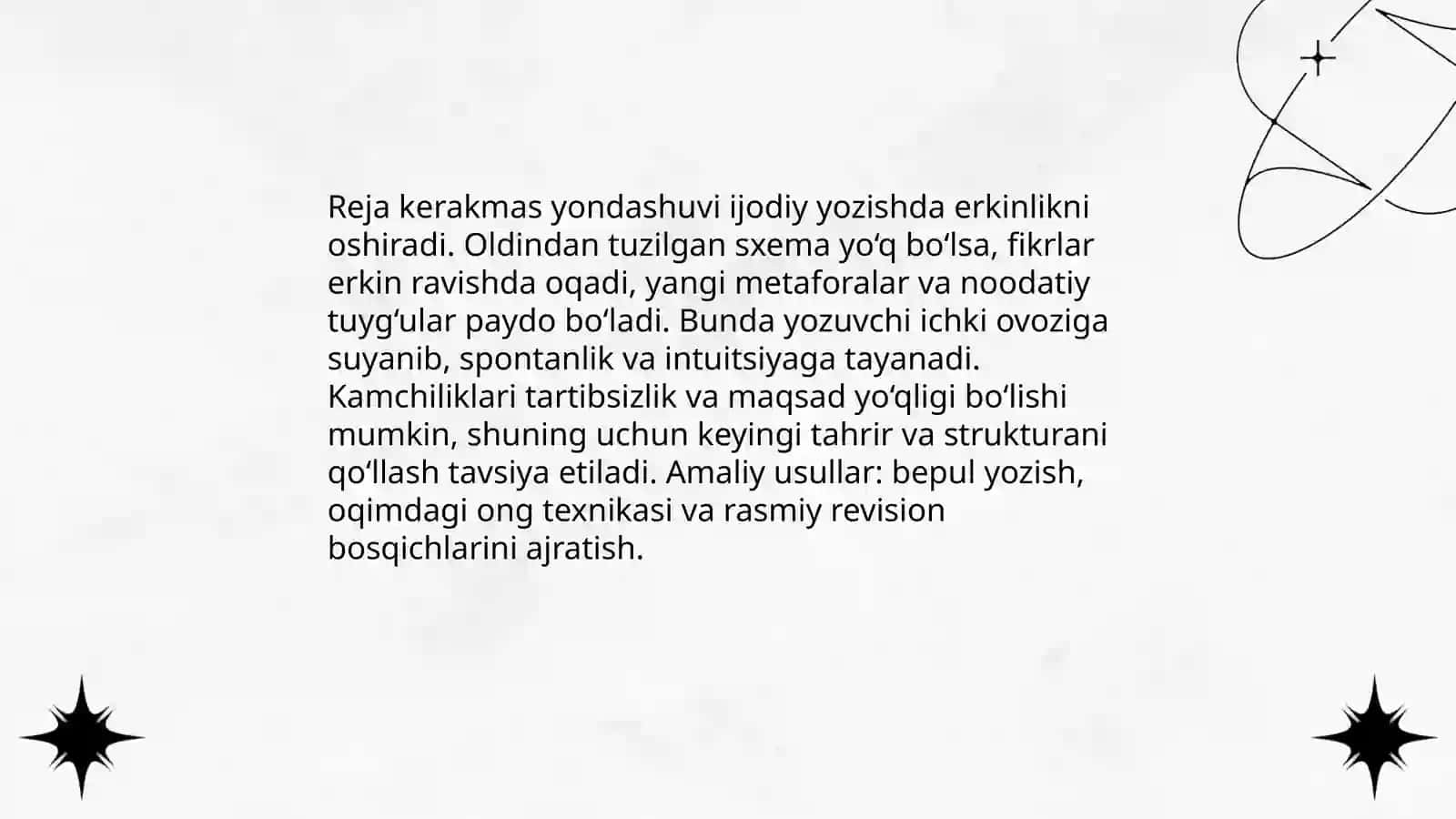 Reja kerakmas: spontan sayohat va sarguzashtlar 4