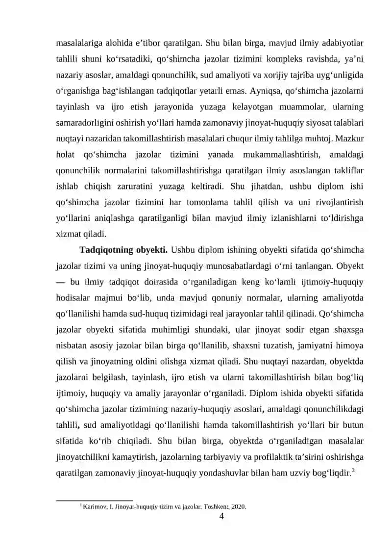 QO‘SHIMCHA JAZOLAR TIZIMINING NAZARIY-HUQUQIY ASOSLARI 4