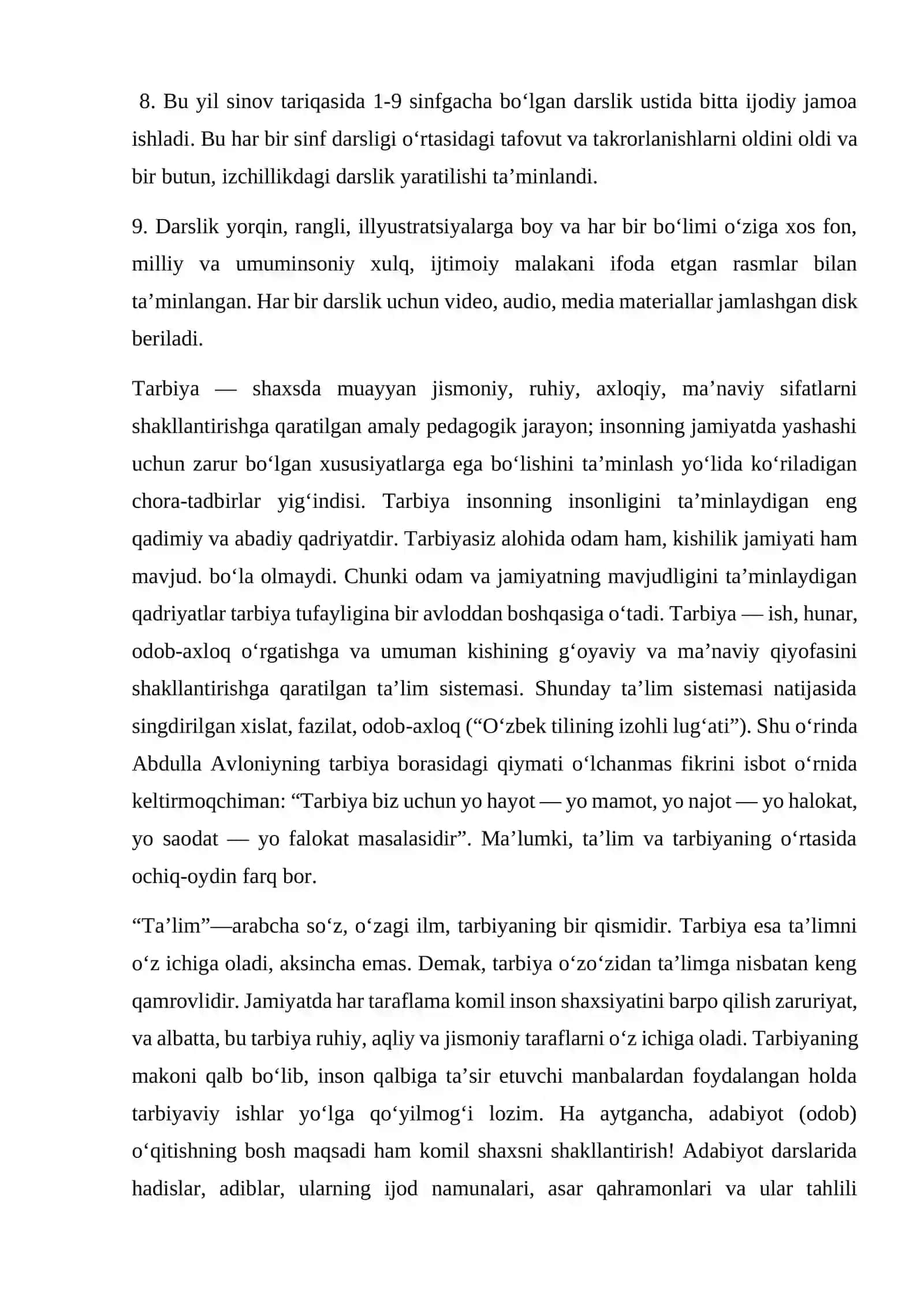 Tarbiya fanini o’qitishda muammoli ta’limning ahamiyati 4