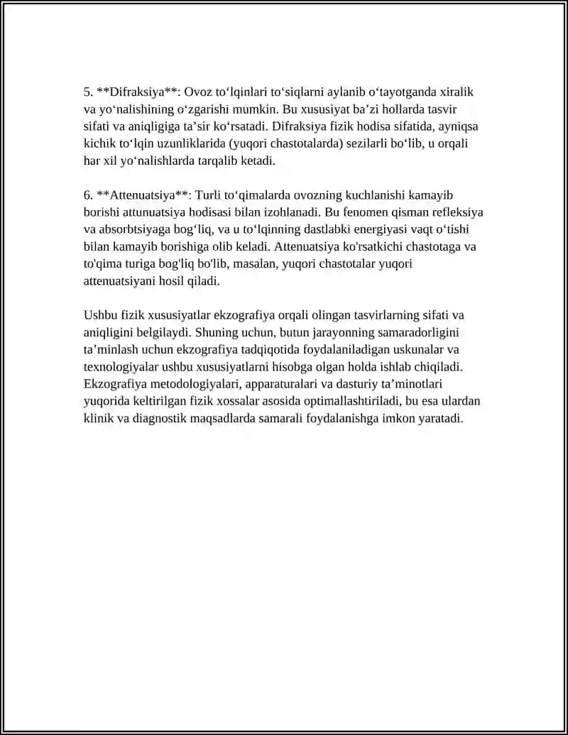 EXOGRAFIYA VA ELEKTROGRAFIYA USULLARINING FIZIK XOSSALARI 4