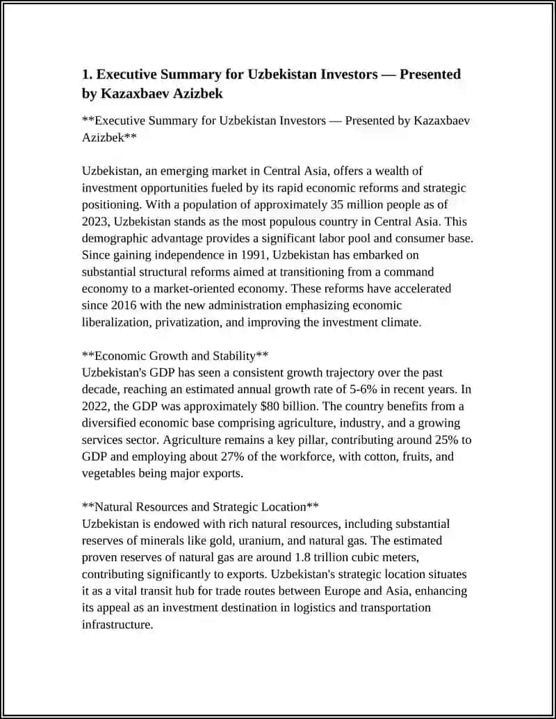 MAVZU UZBEKISTON INVESTORS BOSHIGA 4