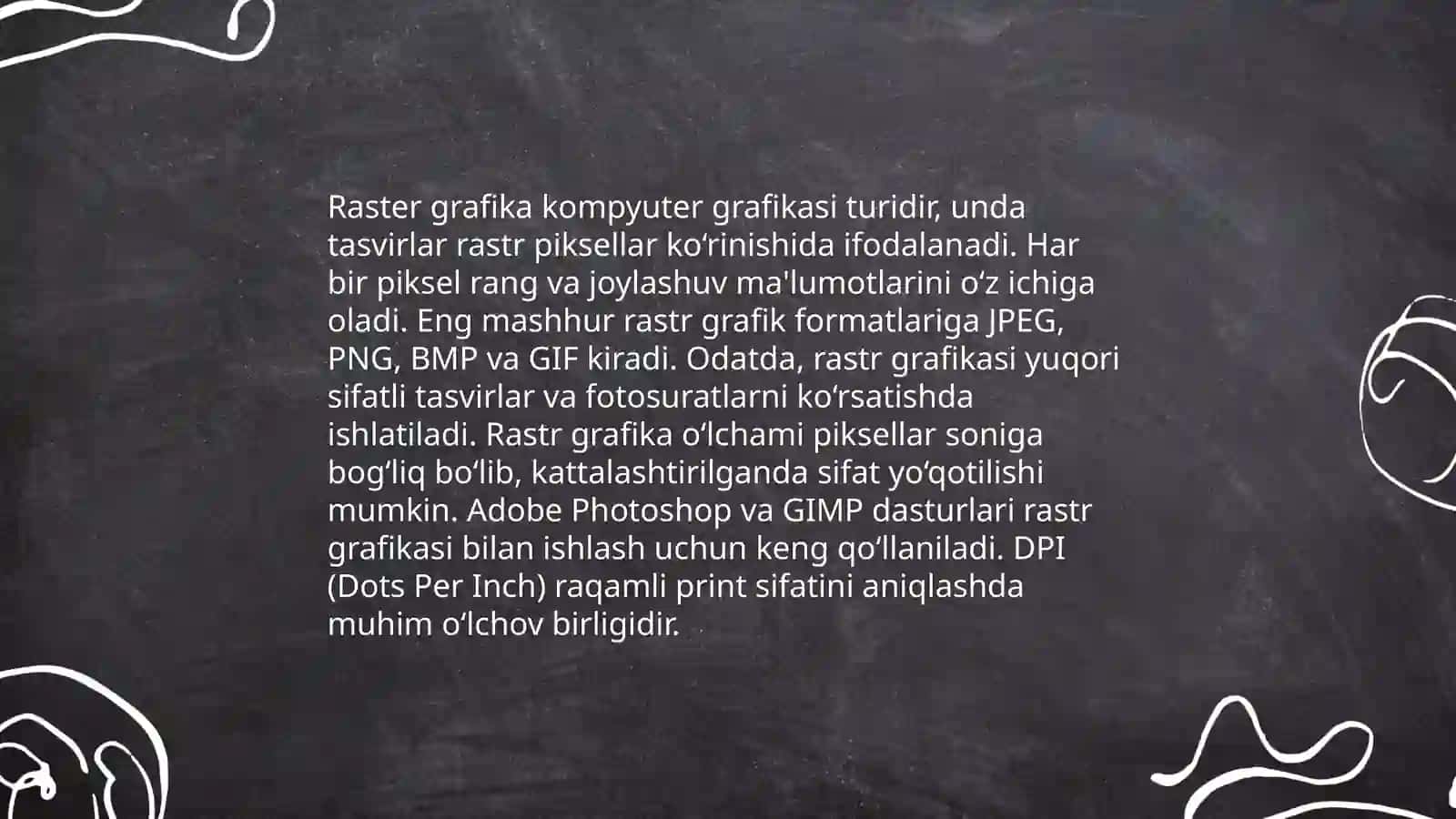 Kompyuter grafikasi va uning turlari 4