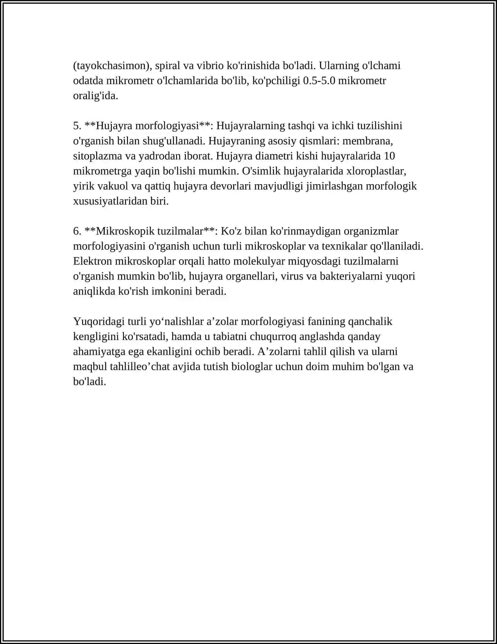 TA’M BILISH A’ZOSINING MORFO-FUNKTSIONAL TAVSIFI 4