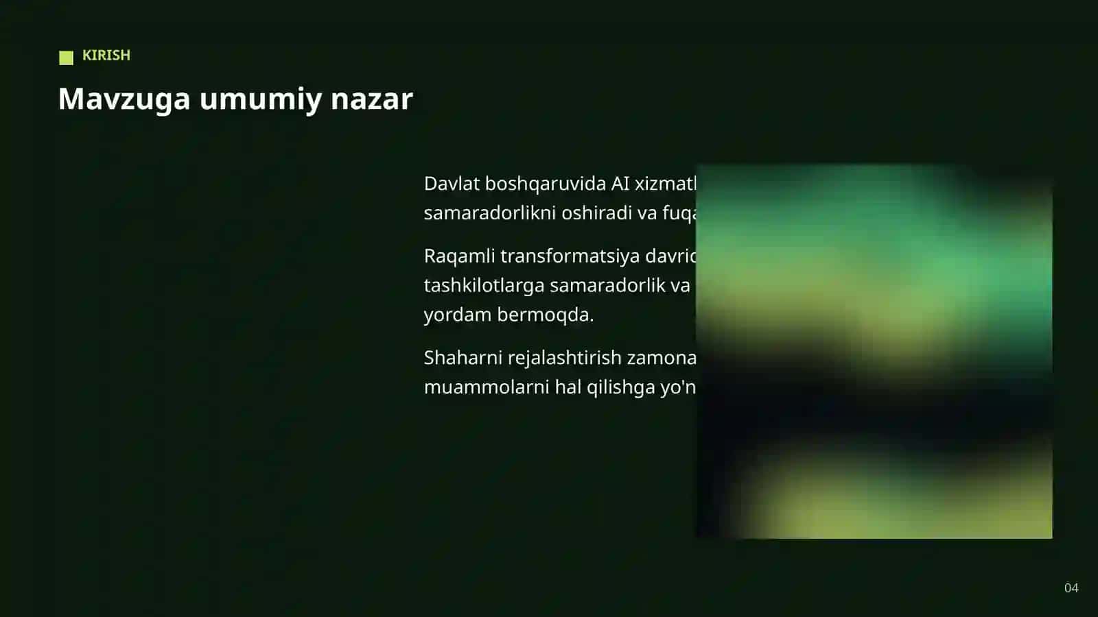 AI DAVLAT BOSHQARUVIDA 4