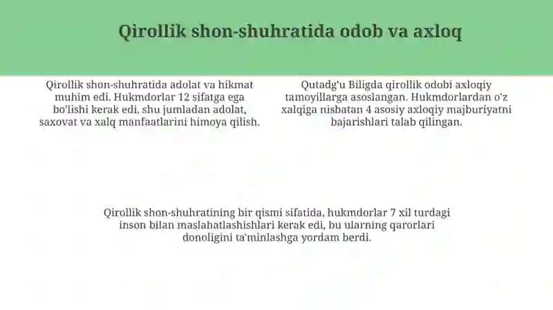 Qutadg'u Bilig 4