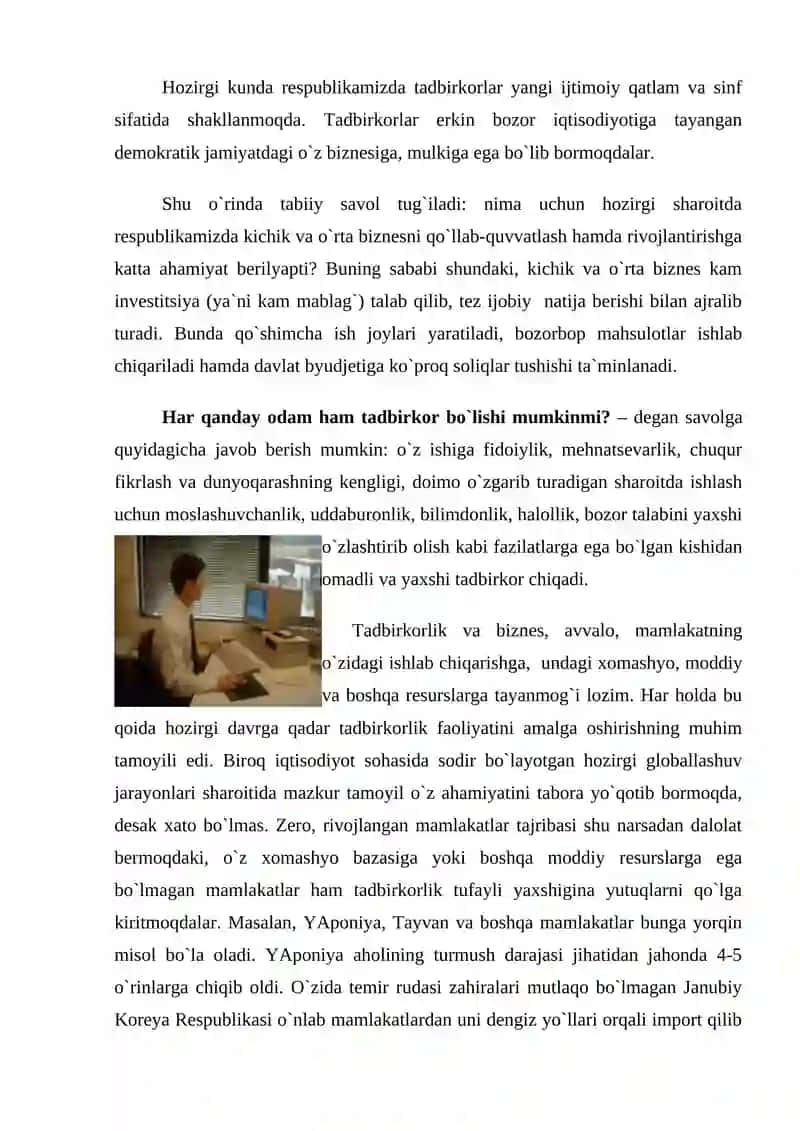 Innovatsion Tadbirkorlik Faoliyatining Mohiyati 4