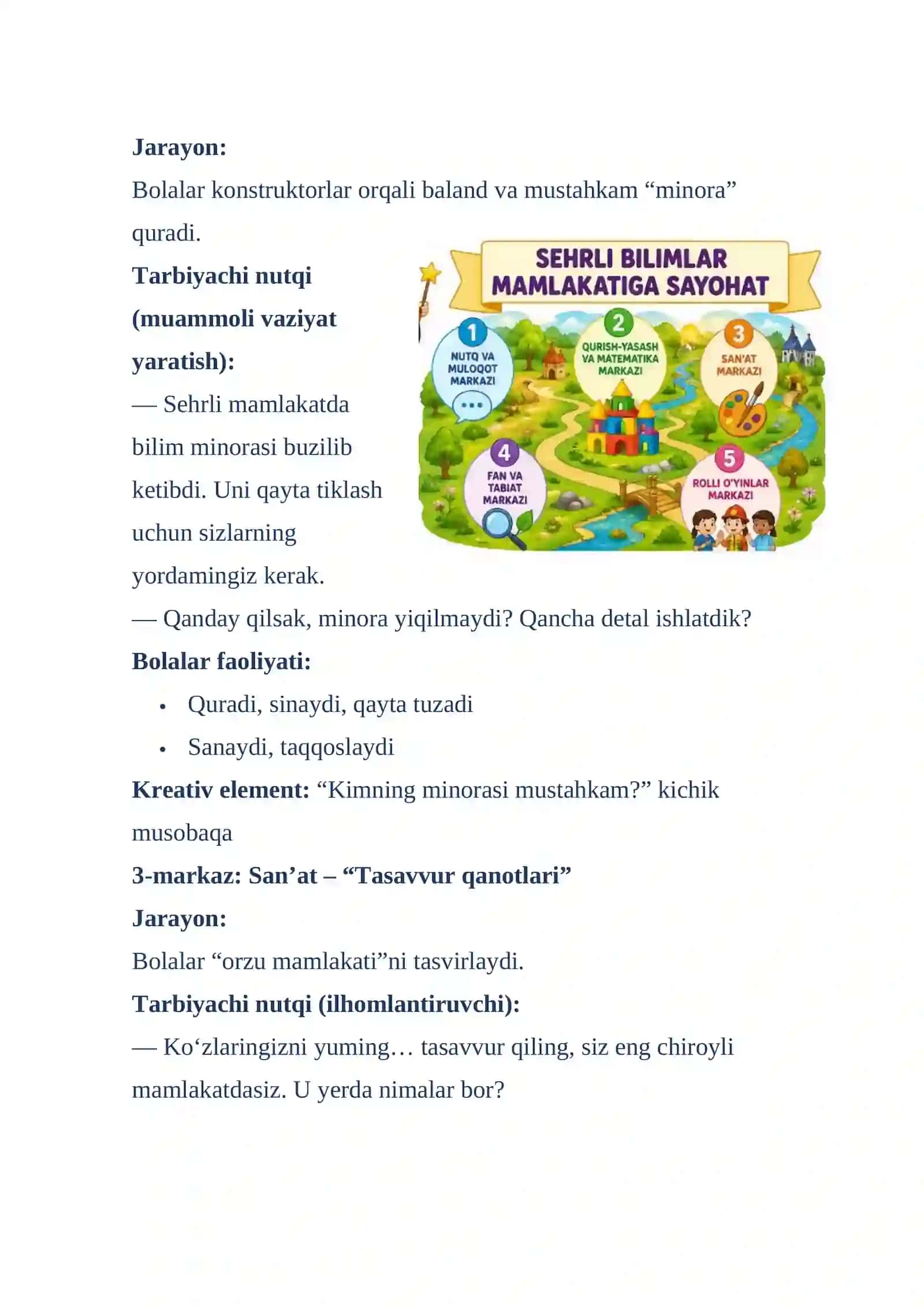 “Sehrli bilimlar mamlakatiga sayohat” 4