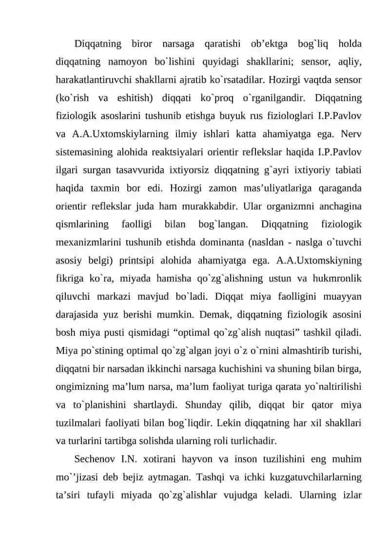 Diqqat va xotira haqida tushuncha 4