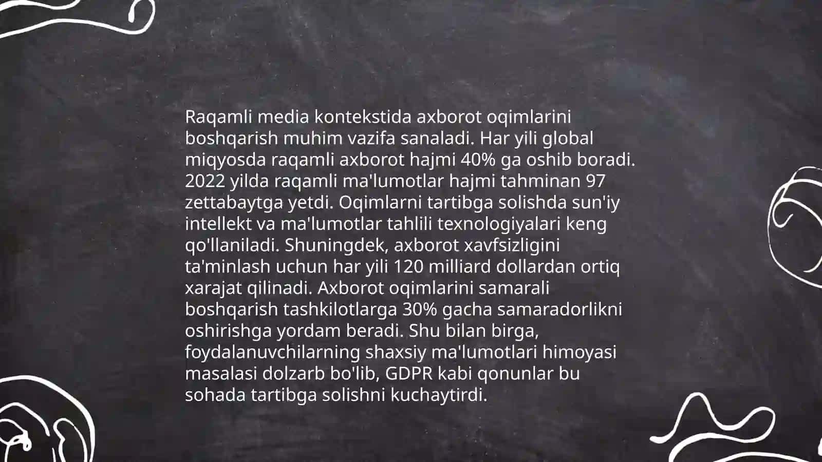 Media makonda axborotni taqdim etish 4