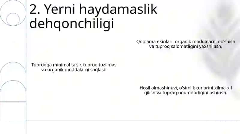 Tuproq unumdorligi va strukturasini yaxshilashga qaratilgan tadbirlar 4