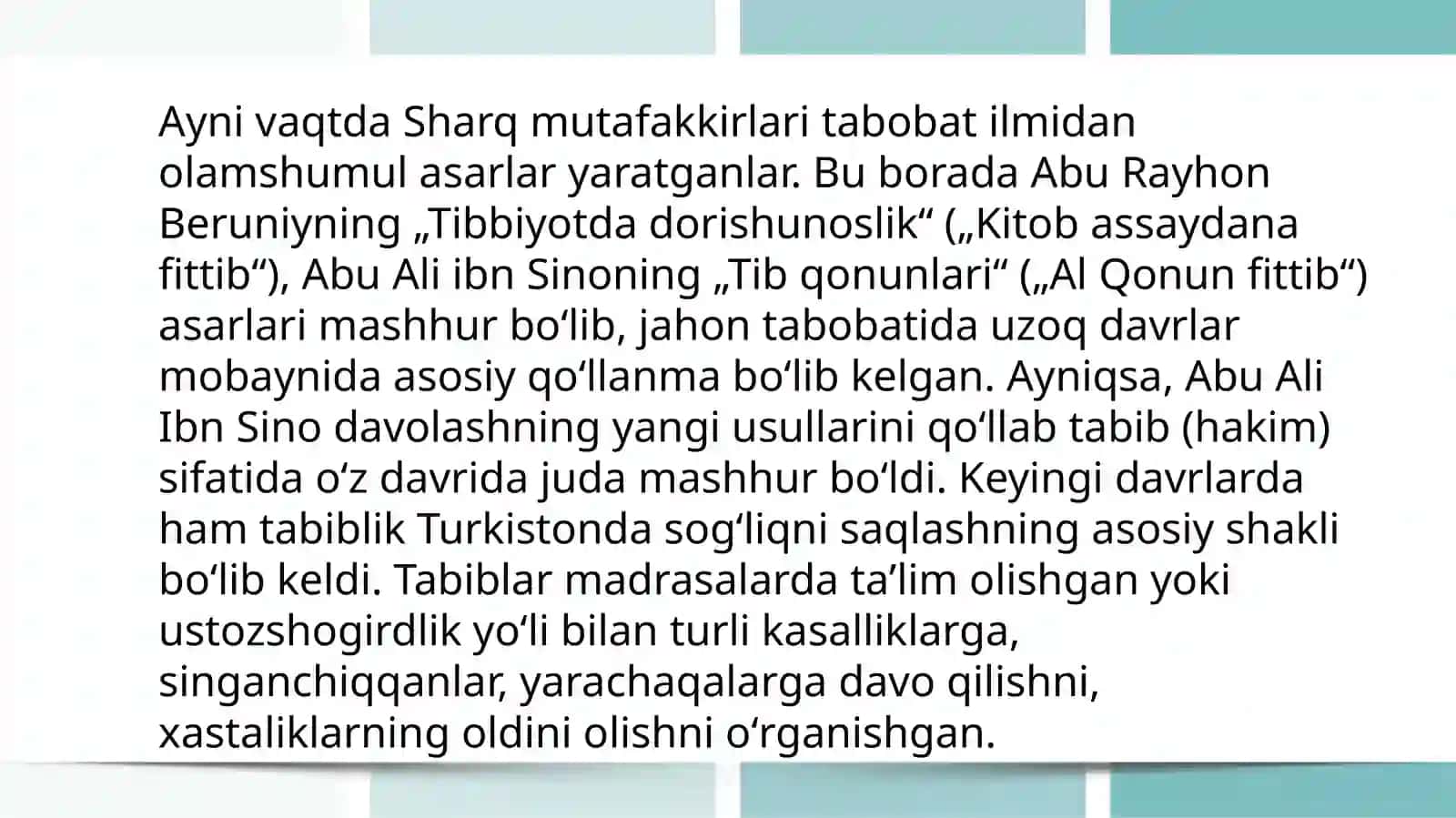 Sogʻliqni saqlash 4