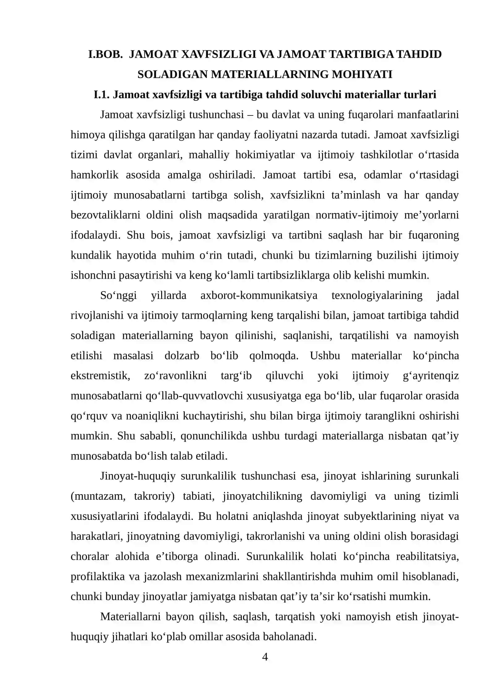 JAMOAT XAVFSIZLIGI VA JAMOAT TARTIBIGA TAHDID SOLUVCHI MATERIALLAR 4