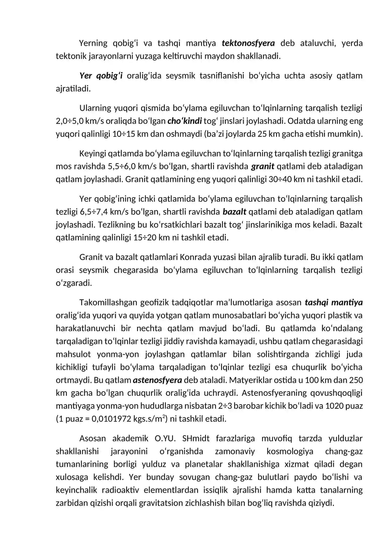 Tog‘ jinslari massivining umumiy tabiiy va texnogen tuzilmaviy mexanik xususiyatlari 4