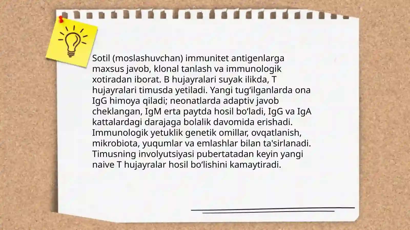 Himoya funksiyalari va yetuklik 4