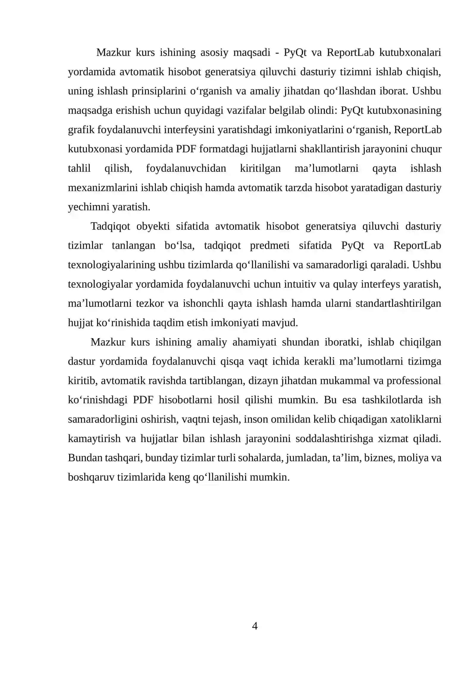 PyQt va ReportLab yordamida avtomatik hisobot generatsiya qiluvchi dastur 4