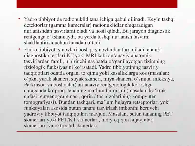 Yadroviy Tibbiyot 4